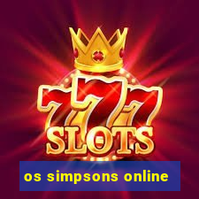 os simpsons online