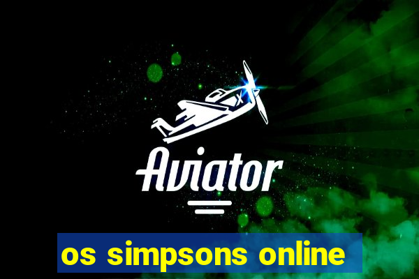 os simpsons online