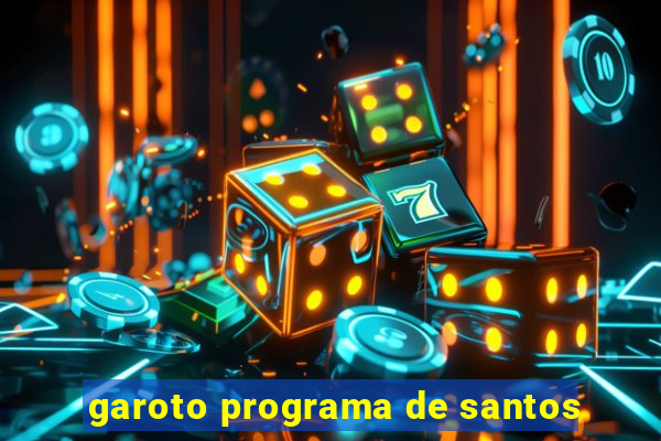 garoto programa de santos