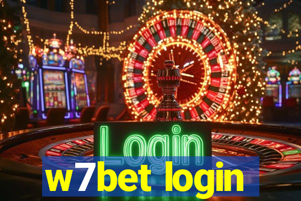 w7bet login