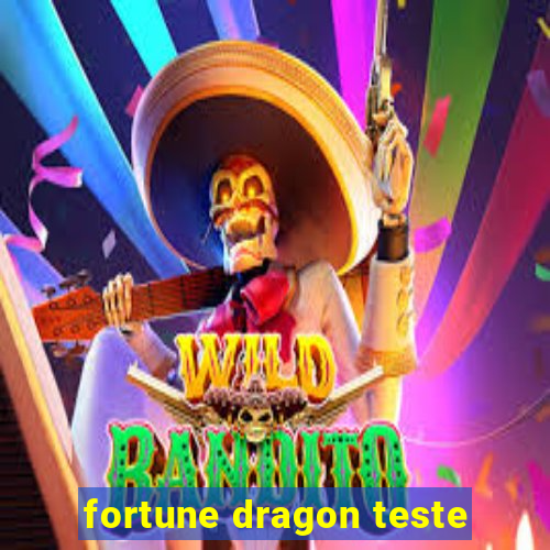 fortune dragon teste