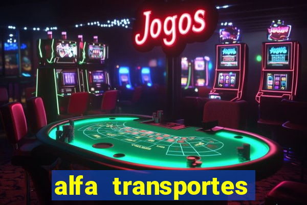 alfa transportes novo hamburgo