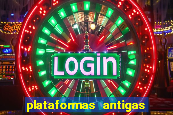 plataformas antigas de jogos