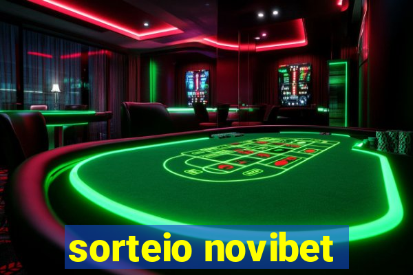 sorteio novibet