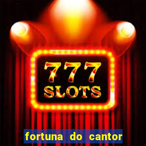 fortuna do cantor sorocaba 2023