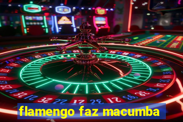 flamengo faz macumba