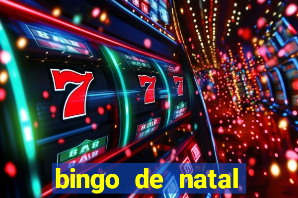 bingo de natal para imprimir gratis