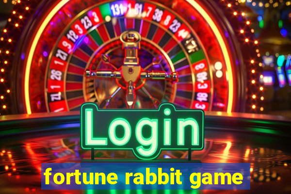 fortune rabbit game