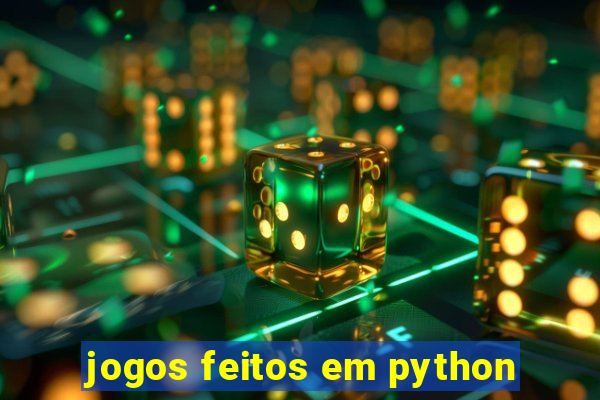 jogos feitos em python