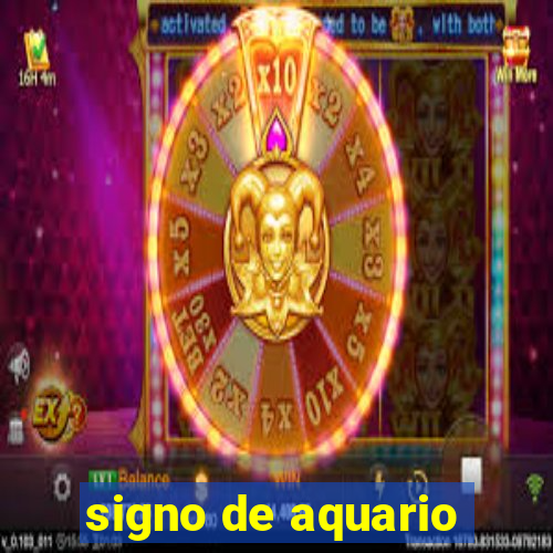 signo de aquario