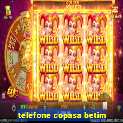 telefone copasa betim