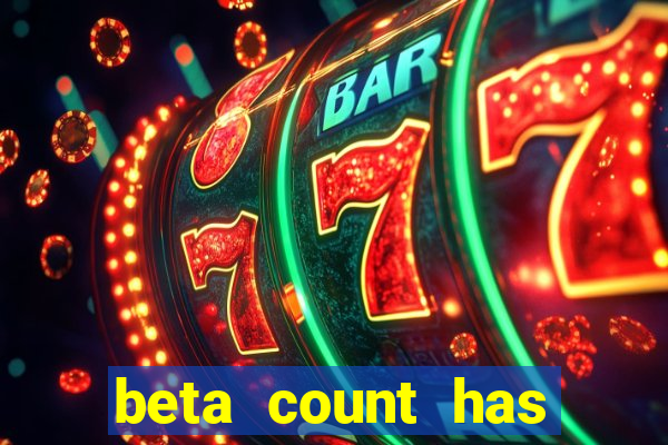 beta count has changed pt br