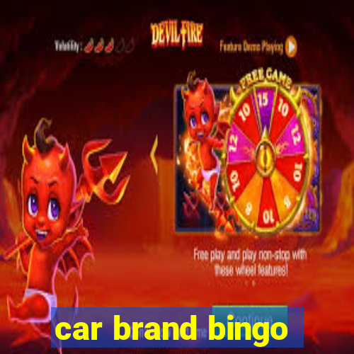 car brand bingo