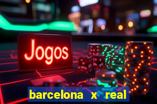 barcelona x real madrid ao vivo futemax