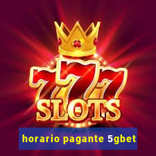 horario pagante 5gbet