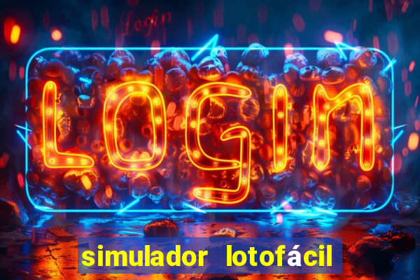 simulador lotofácil só matemática