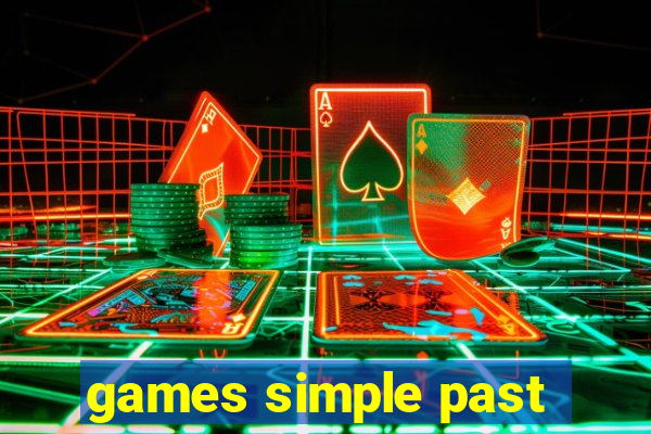 games simple past