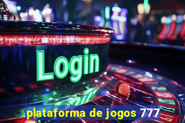 plataforma de jogos 777