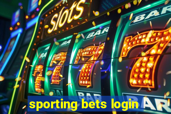 sporting bets login