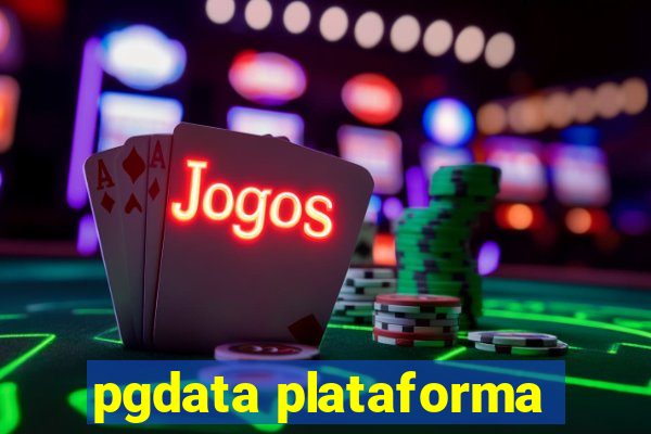 pgdata plataforma