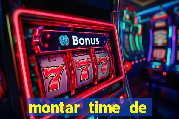 montar time de futebol site