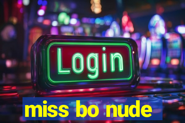 miss bo nude