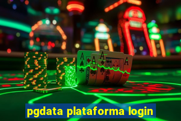 pgdata plataforma login