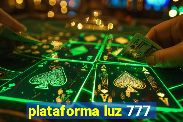 plataforma luz 777