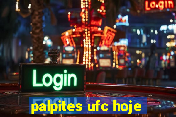 palpites ufc hoje