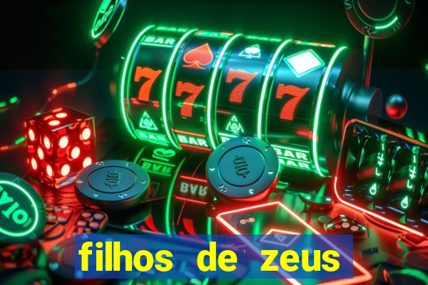 filhos de zeus mitologia grega