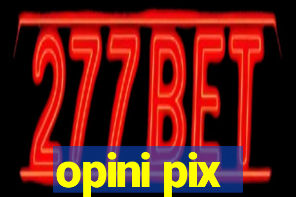 opini pix