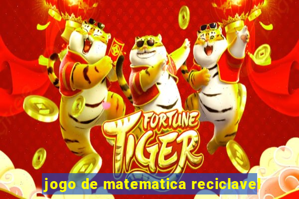 jogo de matematica reciclavel