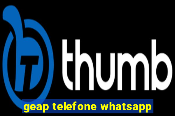 geap telefone whatsapp