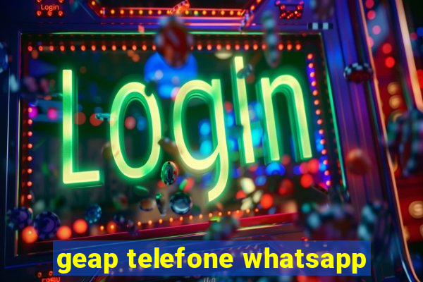 geap telefone whatsapp