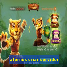 aternos criar servidor