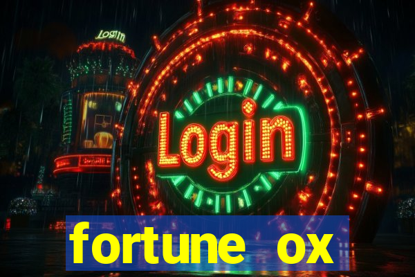 fortune ox horários pagantes