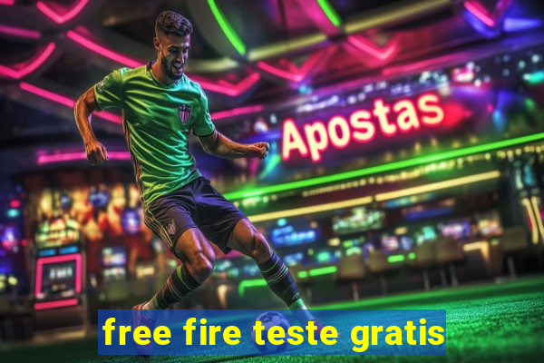 free fire teste gratis