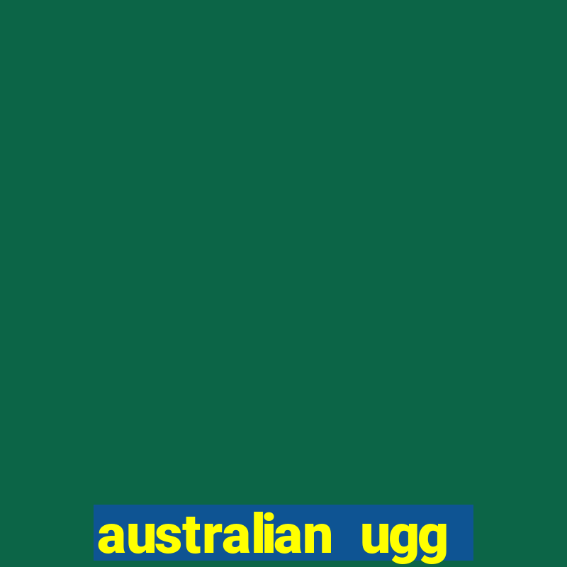 australian ugg original au