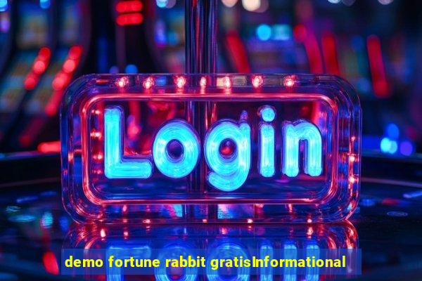 demo fortune rabbit gratisInformational