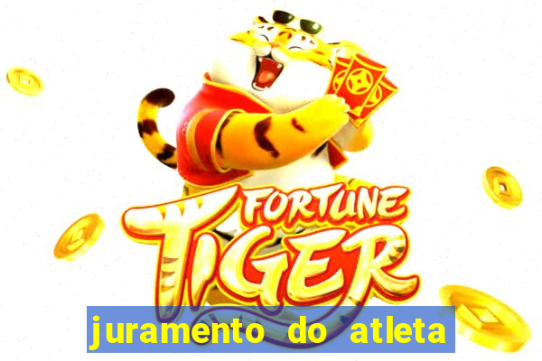 juramento do atleta jogos internos