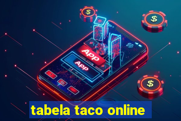 tabela taco online