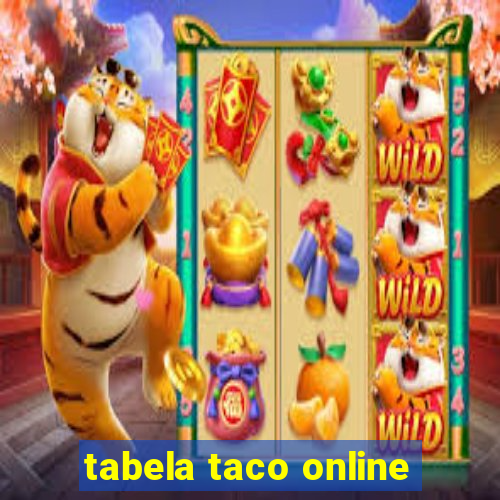 tabela taco online