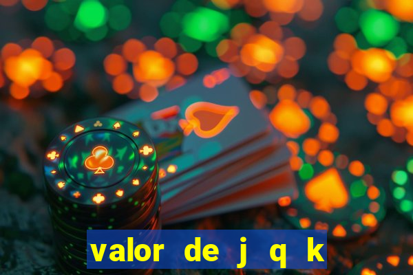 valor de j q k en blackjack