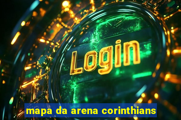 mapa da arena corinthians