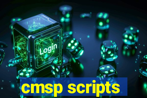 cmsp scripts