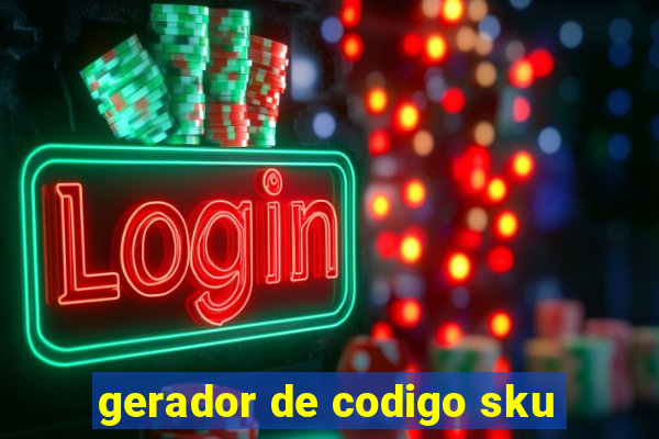 gerador de codigo sku