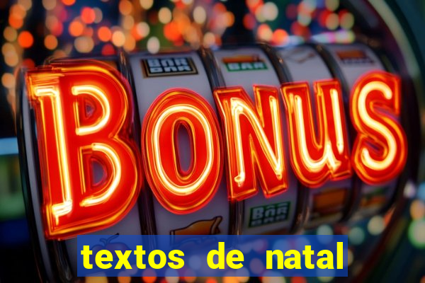 textos de natal para imprimir