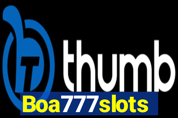 Boa777slots