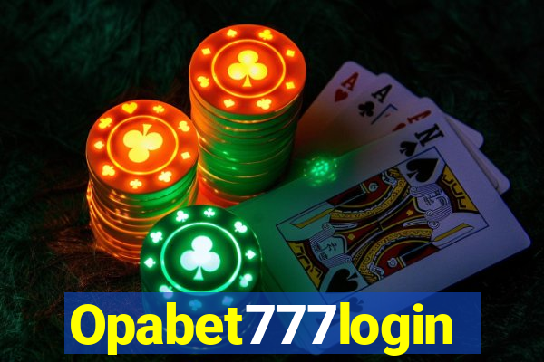 Opabet777login