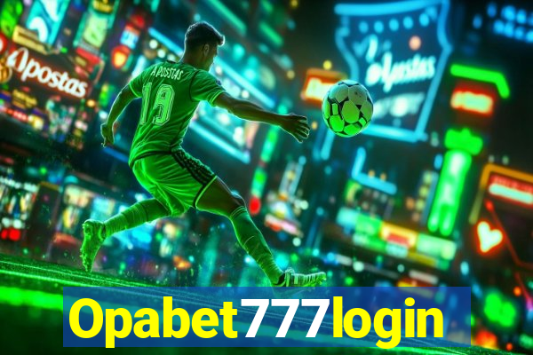 Opabet777login